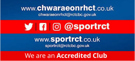 We are an Accredited Club